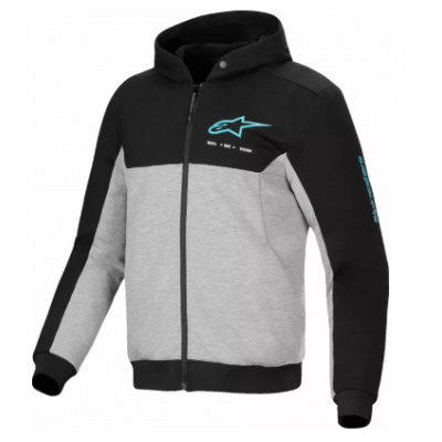 Φούτερ μοτοσυκλέτας ALPINESTARS CHROME V2 SPORT BK/GY/TQ