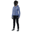 Γυναικείο φούτερ μοτοσυκλέτας ALPINESTARS Stella Chrome v2 BLUE VIOLET/WHT thumb