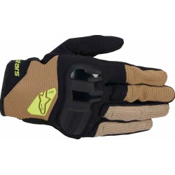 Γάντια μηχανής ALPINESTARS CHROME V2 KHKI/BL