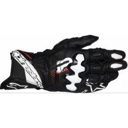 Δερμάτινα γάντια μηχανής ALPINESTARS GP+ R V3 LTHR BLK/WHT