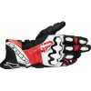 Δερμάτινα γάντια μηχανής ALPINESTARS GP+ R V3 LTHR BK/WT/BRT RD