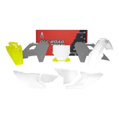 Κιτ πλαστικών RACETECH HUSQVARNA FS 450 White/Grey Κιτ πλαστικών RACETECH HUSQVARNA FS 450 White/Grey