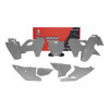 Κιτ πλαστικών RACETECH HUSQVARNA FS 450 Grey