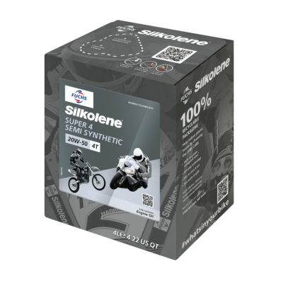 Λάδι μηχανής SILKOLENE SUPER 4 20W50 4L
