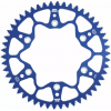 Γρανάζι πίσω κίνησης MOTO-MASTER REAR SPROCKET 520 49T Blue Fantic/Yamaha