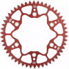 Γρανάζι πίσω κίνησης MOTO-MASTER REAR SPROCKET 520 51T Red Beta/Honda