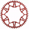 Γρανάζι πίσω κίνησης MOTO-MASTER REAR SPROCKET 520 52T Red Beta/Honda