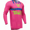 Μπλούζα μηχανής motocross THOR SPORTMODE FLITE LIMITED PINK/BLUE