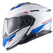 Κράνος μηχανής NEXX X.LIFETOUR FLIP UP GLOBE White/Blue thumb