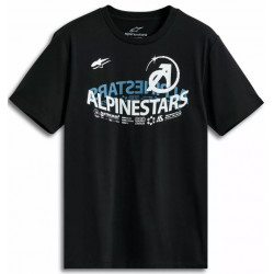 Κοντομάνικο μπλουζάκι ALPINESTARS CSF SEMICIRCLE BLACK