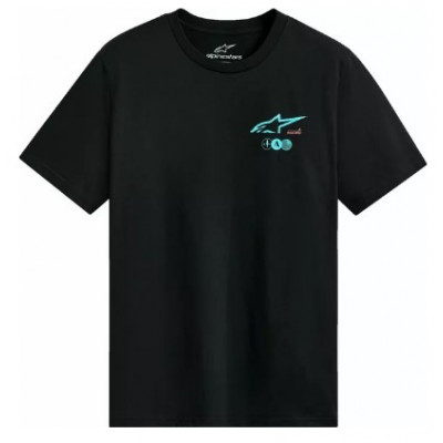 Κοντομάνικο μπλουζάκι ALPINESTARS CSF ASYM Black