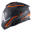 Κράνος μοτοσυκλέτας NEXX X.LIFETOUR FLIP UP PRO MILE Orange/Grey thumb