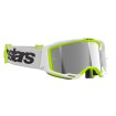 Μάσκα motocross ALPINESTARS VISION 8 WORDMARK WHITE YLLW FLUO Mirror SILVER thumb