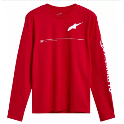 Μακρυμάνικη μπλούζα ALPINESTARS CSF COMMITTED RED