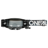 Μάσκα motocross O`NEAL B-33 ROLL OFF ICTUS BLACK/WHITE - CLEAR