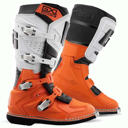 Μπότες μηχανής motocross GAERNE GX1 Goodyear 2019 ORANGE Μπότες μηχανής motocross GAERNE GX1 Goodyear 2019 ORANGE
