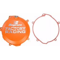 Προστατευτικό κάλυμμα συμπλέκτη BOYESEN FACTORY COVER CLUTCH KTM EXC-F 350/250 ORANGE