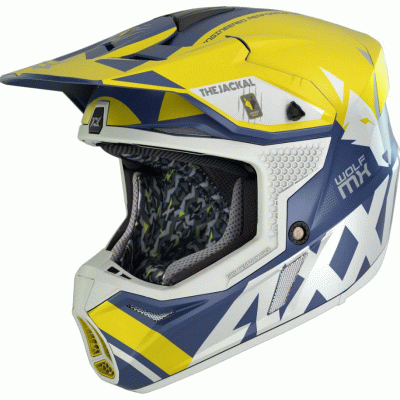 Κράνος μηχανής motocross AXXIS WOLF JACKAL A3 Κράνος μηχανής motocross AXXIS WOLF JACKAL A3