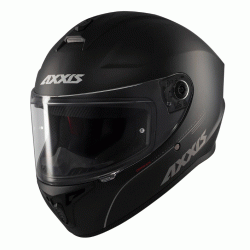 Κράνος μηχνανής AXXIS DRAKEN S SOLID A11 MATT BLACK