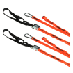 Ιμάντες μεταφοράς μοτοσυκλέτας RFX Orange/Black thumb