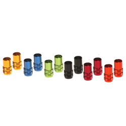 Καπάκια βαλβίδας ελαστικών RFX Sport Valve Caps With Valve Key Gold