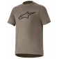 Κοντομάνικο ποδηλασίας ALPINESTARS SS A-DURA BROWN thumb