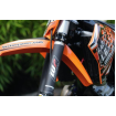 Προστατευτικά πιρουνιού μηχανής RFX Race Series Forkshrink Upper Fork WP White/Red thumb
