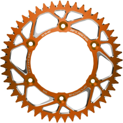 Γρανάζι πίσω κίνησης RFX Pro Series Elite KTM SX 50 14-24 Aluminium Rear Sprocket Orange - 415 38T