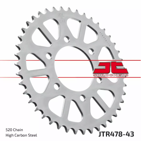 Γρανάζι πίσω κίνησης  JTR478.43ZBK