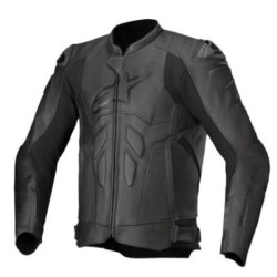 Δερμάτινο μπουφάν μηχανής ALPINESTARS DUSK BLACK