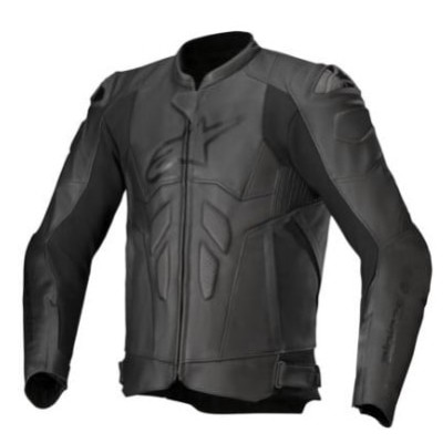 Δερμάτινο μπουφάν μηχανής ALPINESTARS DUSK BLACK
