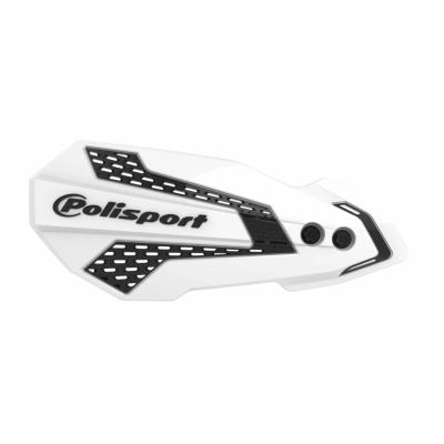 Προστατευτικές χούφτες μηχανής POLISPORT MX FLOW HONDA White/Black