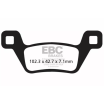 Τακάκια μοτοσυκλέτας EBC SINT R SERIES FA600/2R Τακάκια μοτοσυκλέτας EBC SINT R SERIES FA600/2R thumb