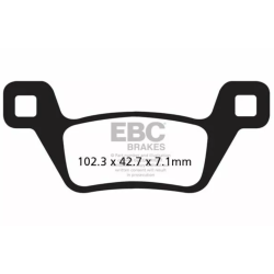 Τακάκια μοτοσυκλέτας EBC SINT R SERIES FA600/2R Τακάκια μοτοσυκλέτας EBC SINT R SERIES FA600/2R