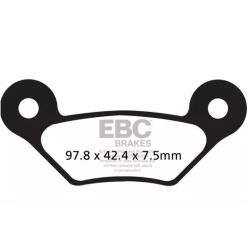 Τακάκια μοτοσυκλέτας EBC SINT R SERIES FA609R