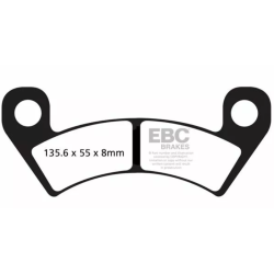 Τακάκια μοτοσυκλέτας EBC SINT R SERIES FA610R