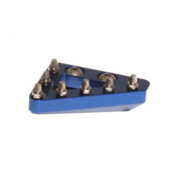 Εφεδρική μύτη πεντάλ φρένου RFX Pro Replacement CNC Solid Rear Brake Lever Tip (Blue) Εφεδρική μύτη πεντάλ φρένου RFX Pro Replacement CNC Solid Rear Brake Lever Tip (Blue)