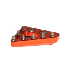 Εφεδρική μύτη πεντάλ φρένου RFX Pro Replacement CNC Solid Rear Brake Lever Tip (Orange)