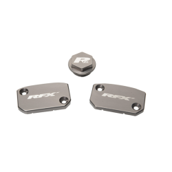 Σετ καπάκια δοχείου υγρών RFX Pro Reservoir Cap Kit Kit (Mineral Grey) - KTM SX/SXF (Brembo Brake and Clutch)