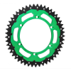 Γρανάζι πίσω κίνησης RFX Pro Series Armalite Double Compound Rear Sprocket (Steel/Aluminium) KX 2025 - 520 48T (Green)