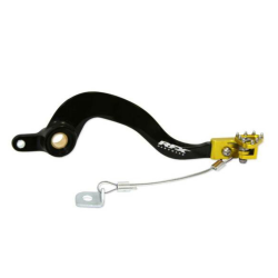 Μανέτα φρένου μηχανής πίσω RFX Pro ST Rear Brake Lever (H/A Black/Yellow) - Suzuki RMZ250/450 Μανέτα φρένου μηχανής πίσω RFX Pro ST Rear Brake Lever (H/A Black/Yellow) - Suzuki RMZ250/450
