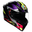 Κράνος μηχανής K1 S E2206 - FASTLAP BLACK/PURPLE/PINK thumb