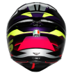 Κράνος μηχανής K1 S E2206 - FASTLAP BLACK/PURPLE/PINK thumb