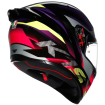 Κράνος μηχανής K1 S E2206 - FASTLAP BLACK/PURPLE/PINK thumb