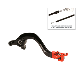 Μανέτα φρένου μηχανής πίσω RFX Pro FT Rear Brake Lever (Black/Orange) - KTM SX65