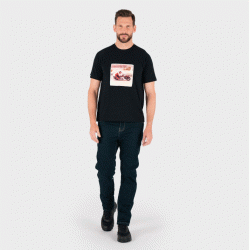 Κοντομάνικο μπλουζάκι KNOX HERITAGE RACE BLACK Κοντομάνικο μπλουζάκι KNOX HERITAGE RACE BLACK