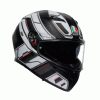 Κράνος μηχανής AGV K3 - RIVIA MATT BLACK/WHITE