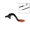 Μανέτα φρένου μηχανής πίσω RFX Pro ST Rear Brake Lever (Hard Anodised Black/Orange) - KTM65
