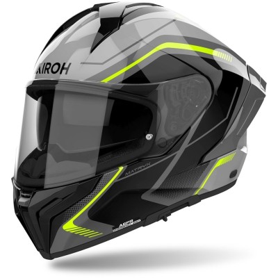 Κράνος μηχανής AIROH MATRYX WIDE YELLOW FULL FACE