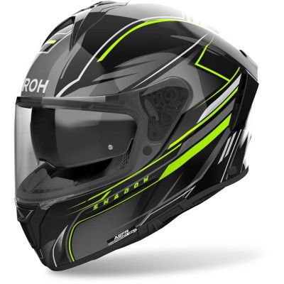 Κράνος μηχανής AIROH SPARK 2 SHADOW YELLOW FULL FACE